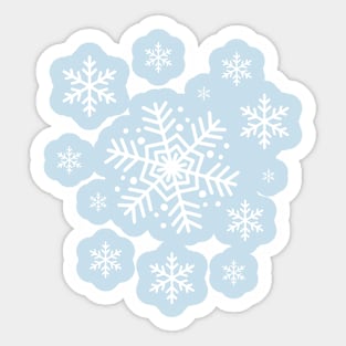 Snowflake Winter Blizzard Sticker